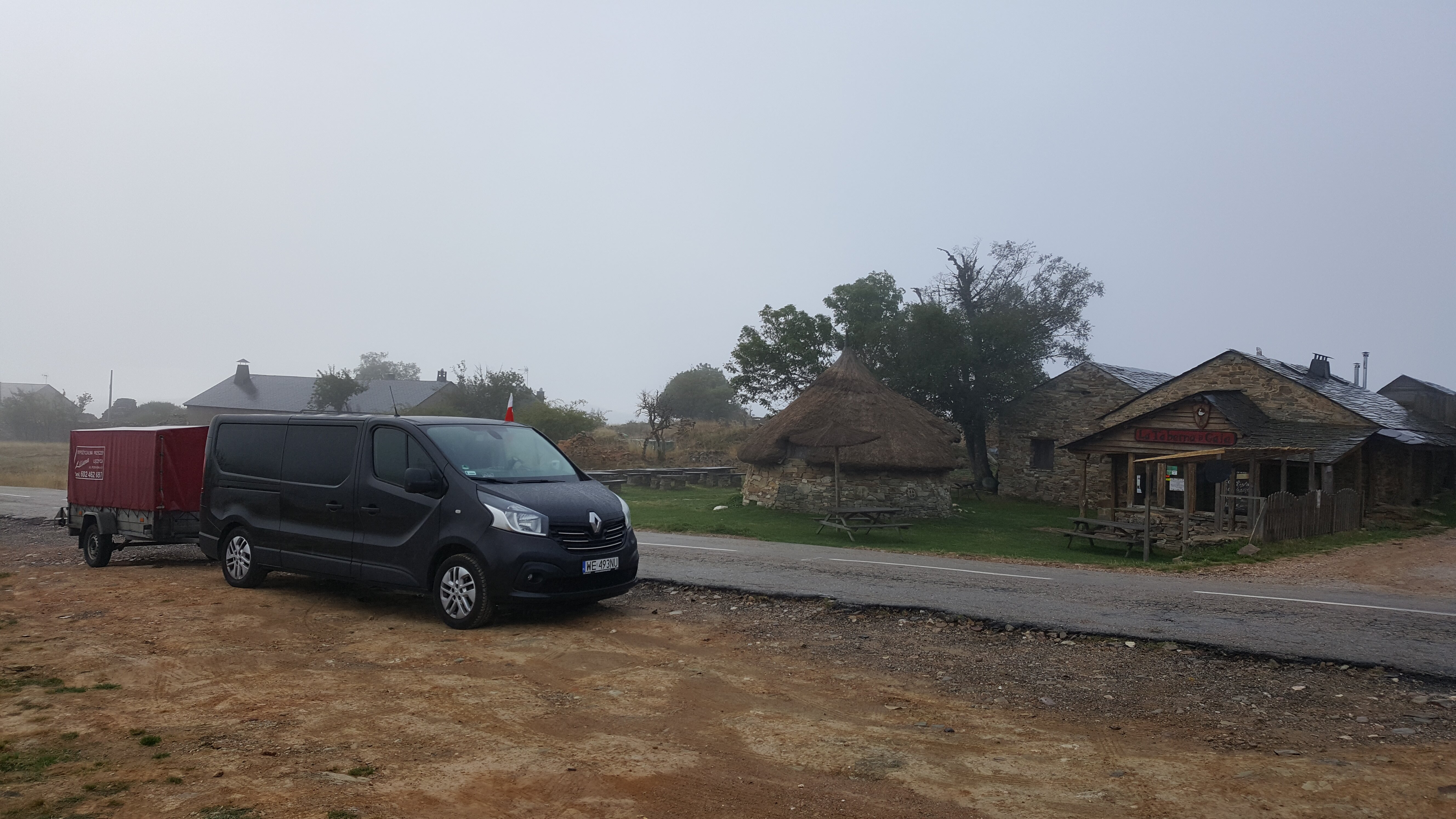 Damako na wyprawie Camino de Santiago